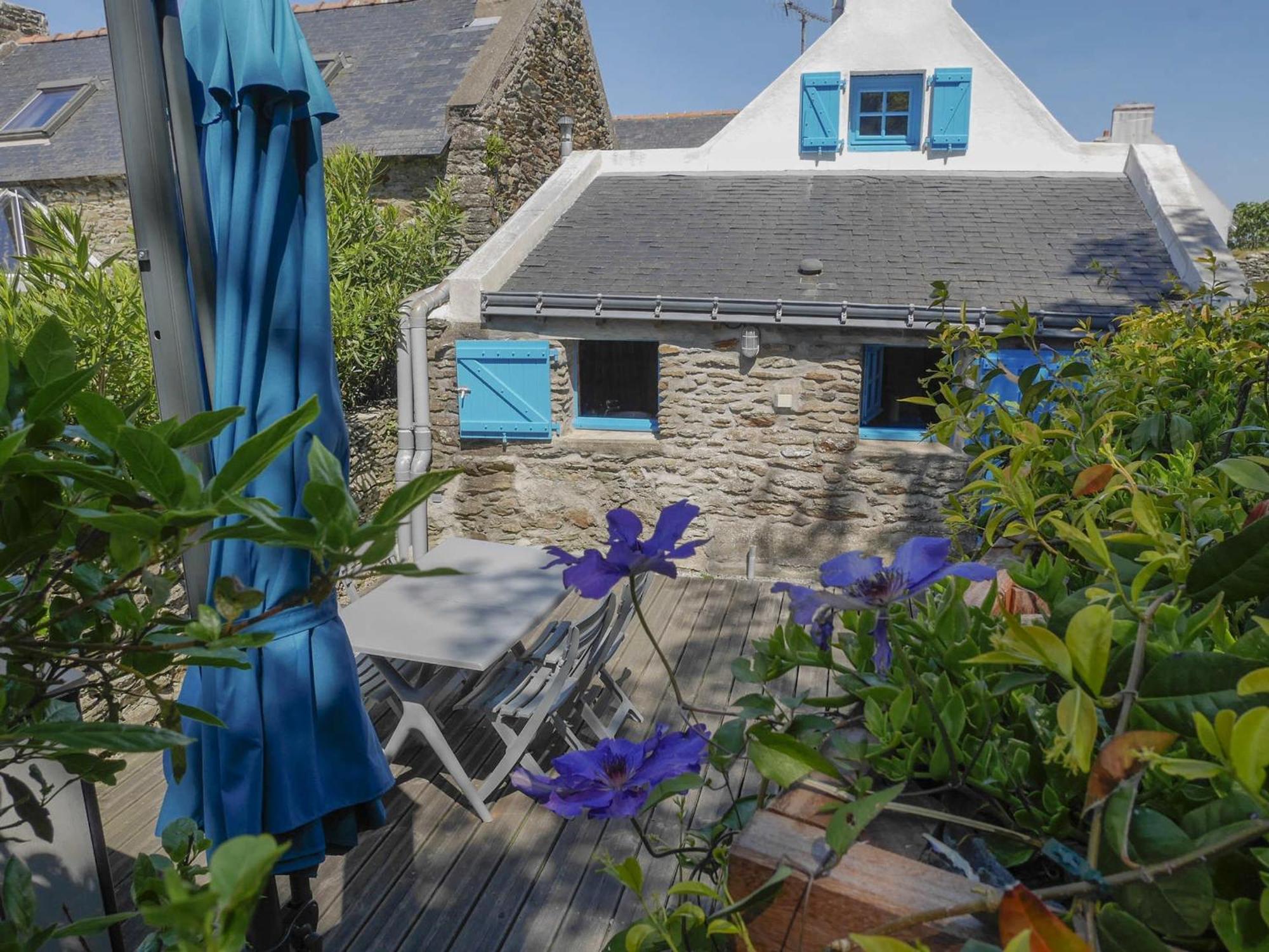 Maison Authentique Renovee, Proche Plage Et Commerces, Avec Terrasse Et Toutes Commodites, 2 Etoiles - Fr-1-418-135 Locmaria Kültér fotó